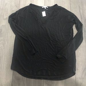 NWT  Victoria’s Secret pink black L/S sz Small